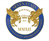 This is seven star awards logo