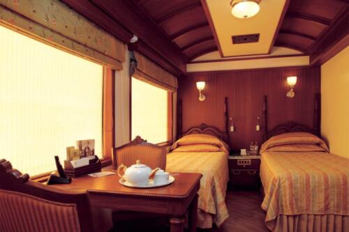 The Junior Suite on board the Maharajas' Express